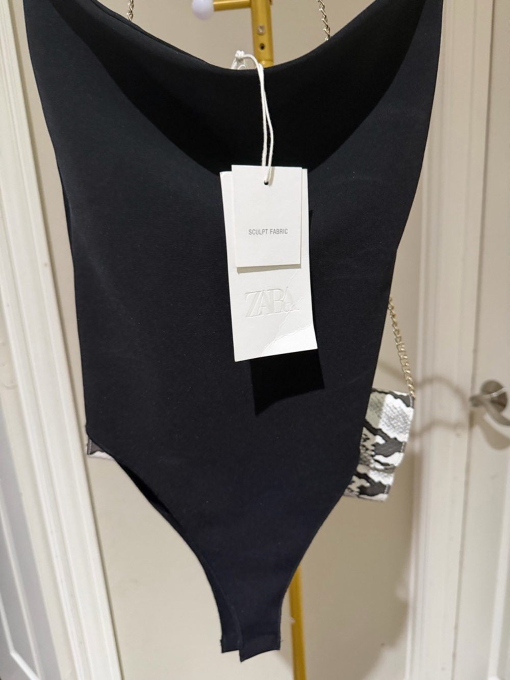 NWT ZARA BLACK TOP
